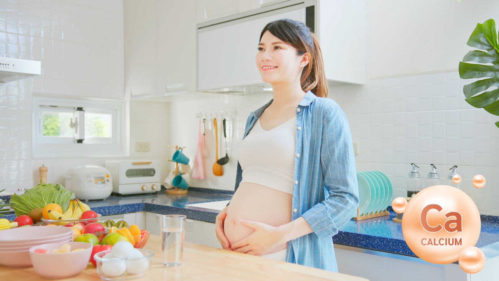 Bổ sung canxi cho bà bầu qua thức ăn