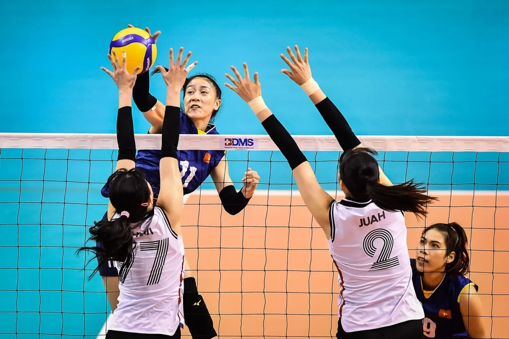 Kỹ thuật đập bóng theo phương lấy đà Kỹ thuật đập bóng theo phương lấy đà