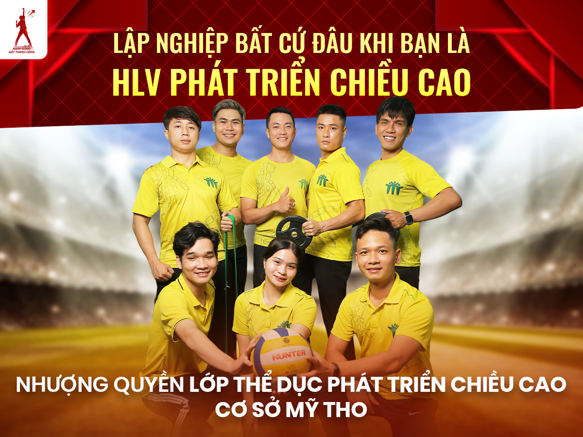 Thể Dục Phát Triển Chiều Cao phù hợp với bể bơi.