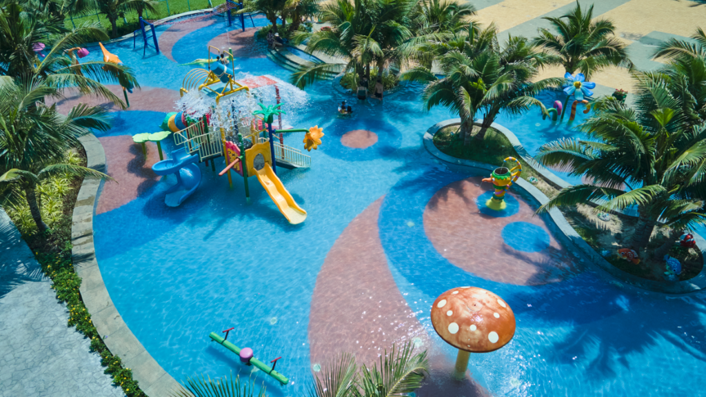 mô hình kinh doanh khu vui chơi trẻ em, lợi nhuận và tiềm năng kinh doanh khu vui chơi cho trẻ em ở nông thôn.