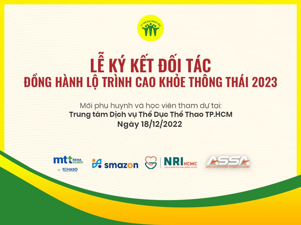 Lễ Ký Kết Đối Tác Công Bố Lộ Trình Cao Khỏe Thông Thái 2023