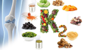 Thực phẩm giàu vitamin K, đặc biệt là vitamin K2: đậu nành lên men, hạt óc chó...(Nguồn: Internet)