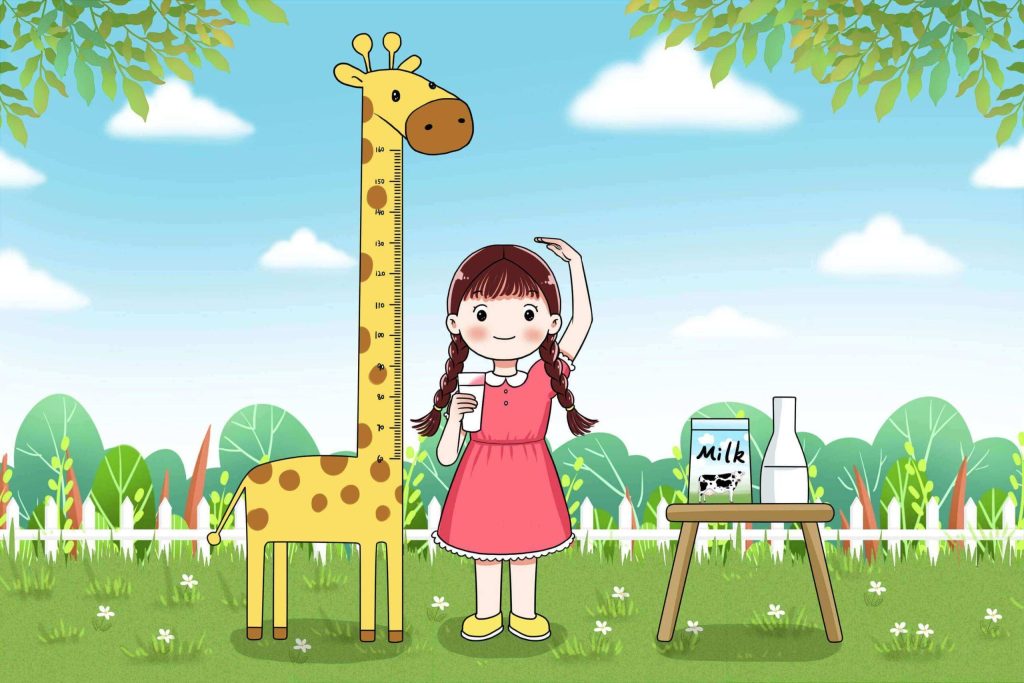 Chiều cao của bé 2,3,4,5 tuổi