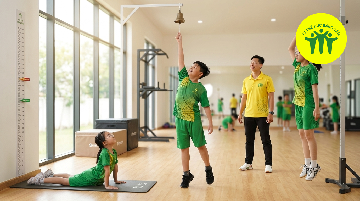 Bài tập cho trẻ phát triển chiều cao tại nhà Bài tập cho trẻ phát triển chiều cao tại nhà