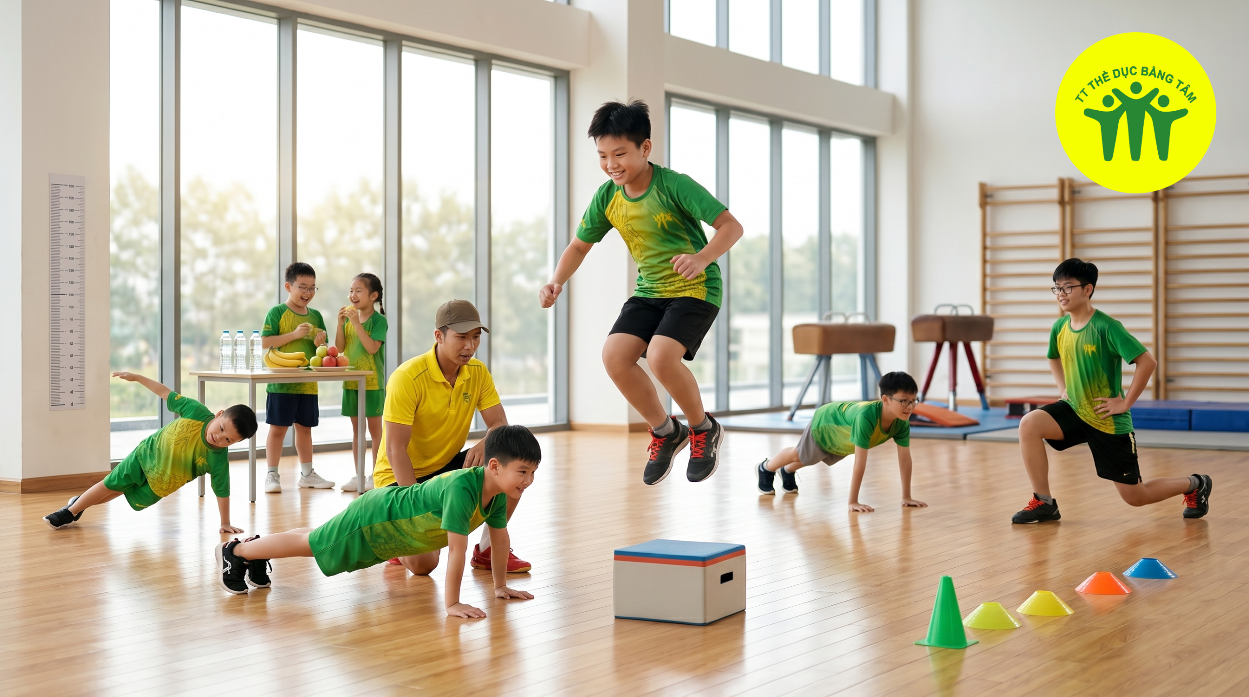 bé phát triển chiều cao