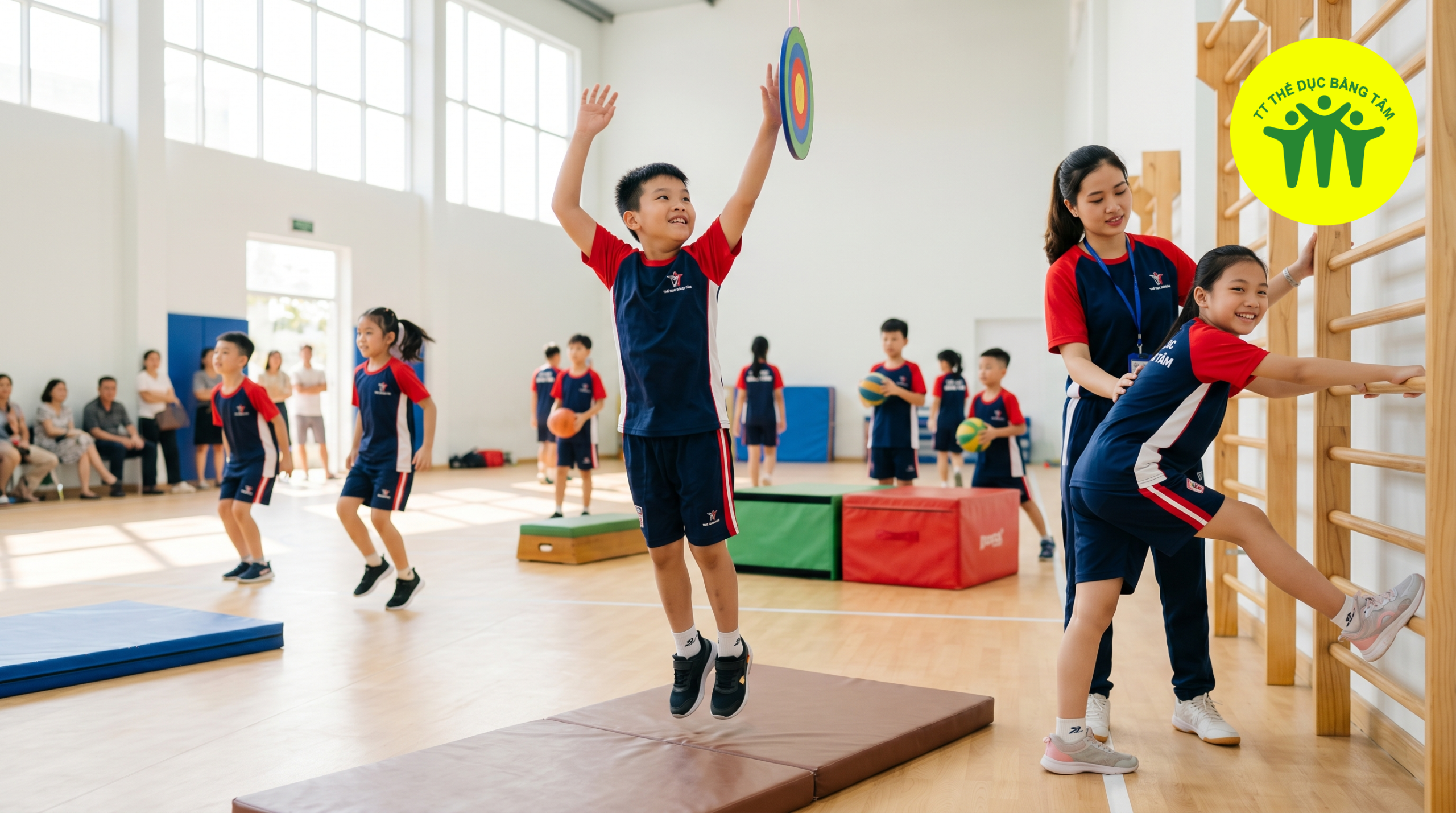 bài tập thể dục phát triển chiều cao cho bé